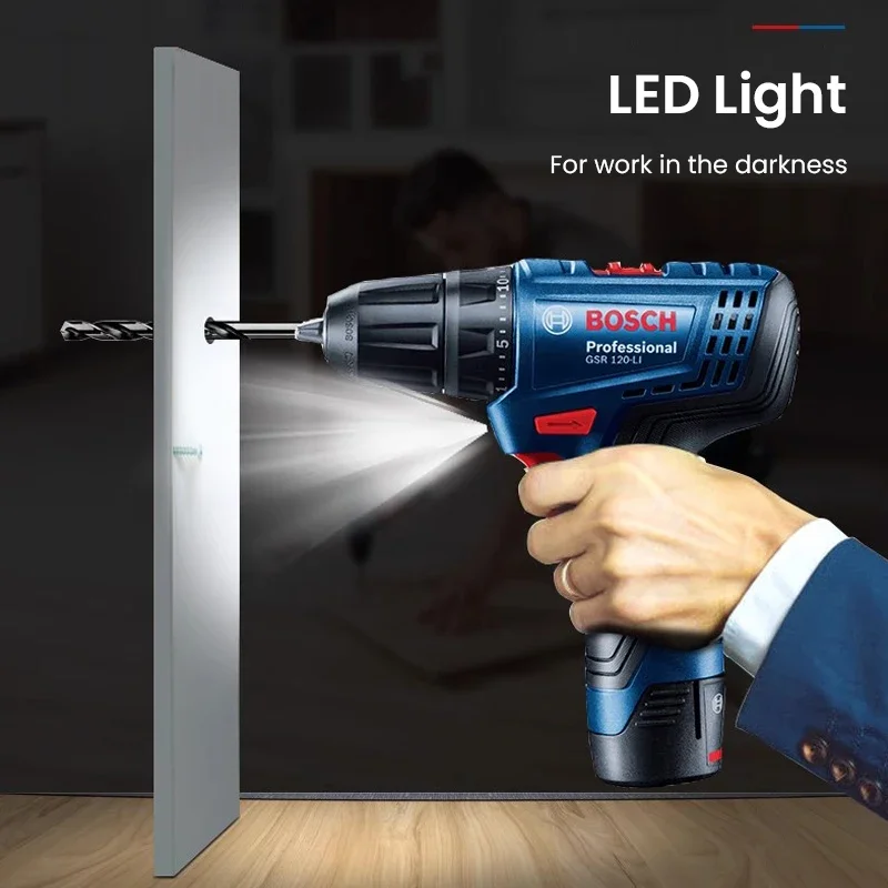 Bosch GSR120-LI Electric Drill - Power Tools Professional ulasan dan harga