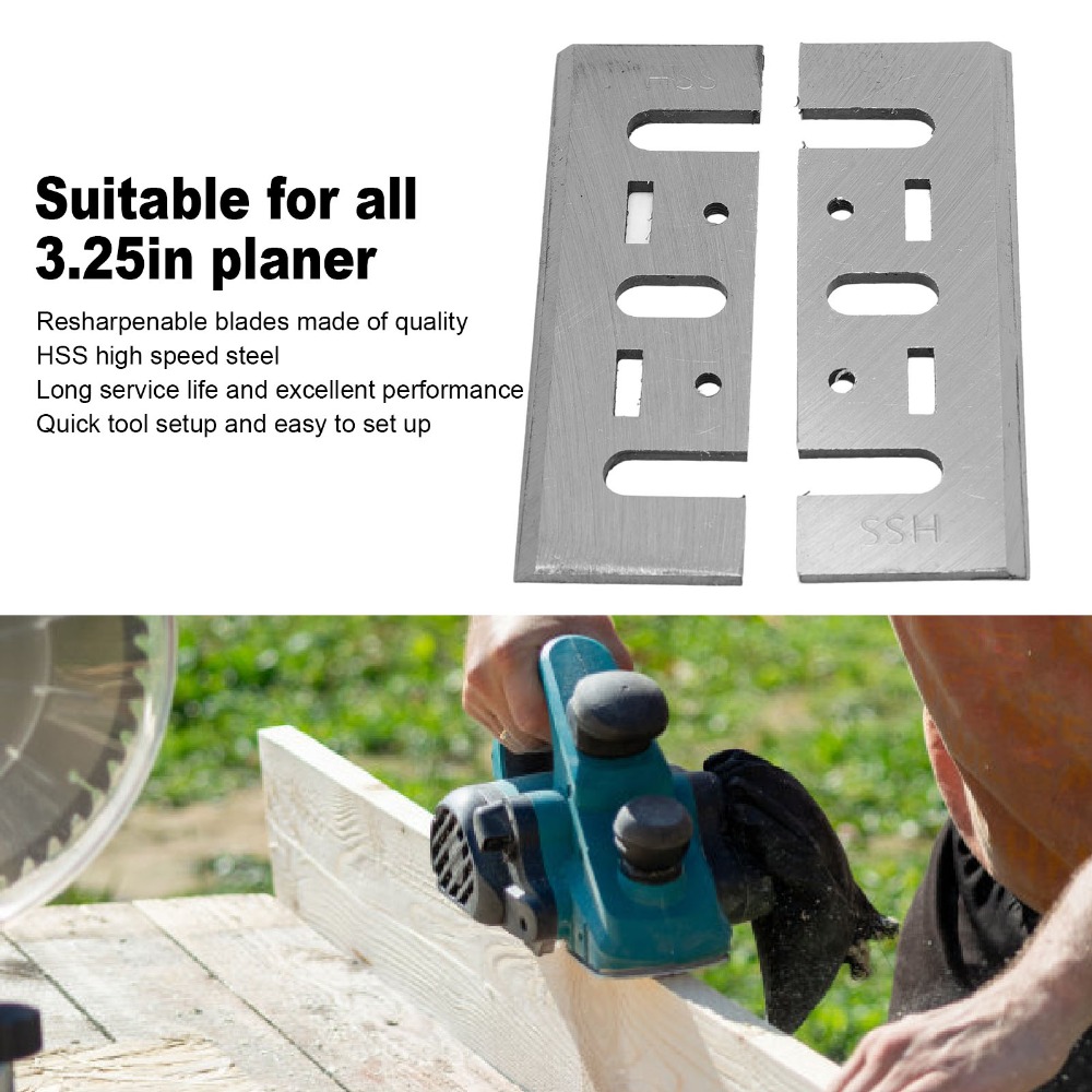 2pcs /4pcs 82mm Length Planer  - Planer Handheld Electric ulasan dan harga