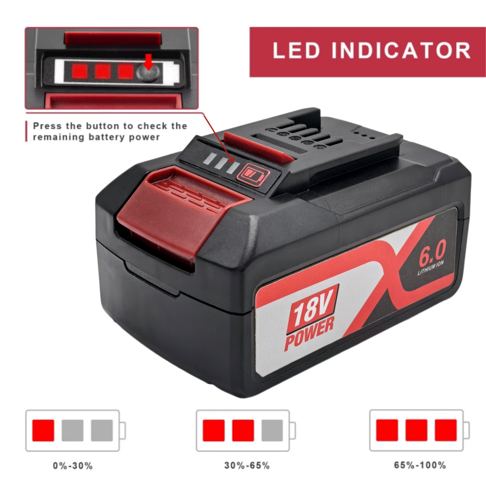 100% New 18V PXC1830 6.0Ah Rep - Power Xchange Tools ulasan dan harga