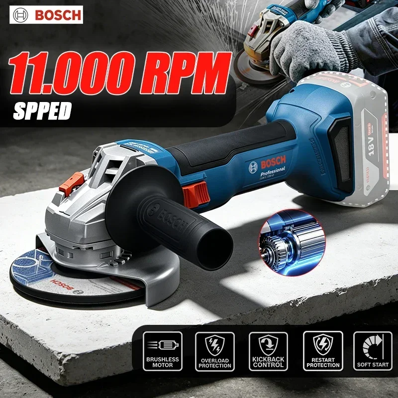 BOSCH GWS 18V-8 Cordless Angle - Power Tools Professional ulasan dan harga
