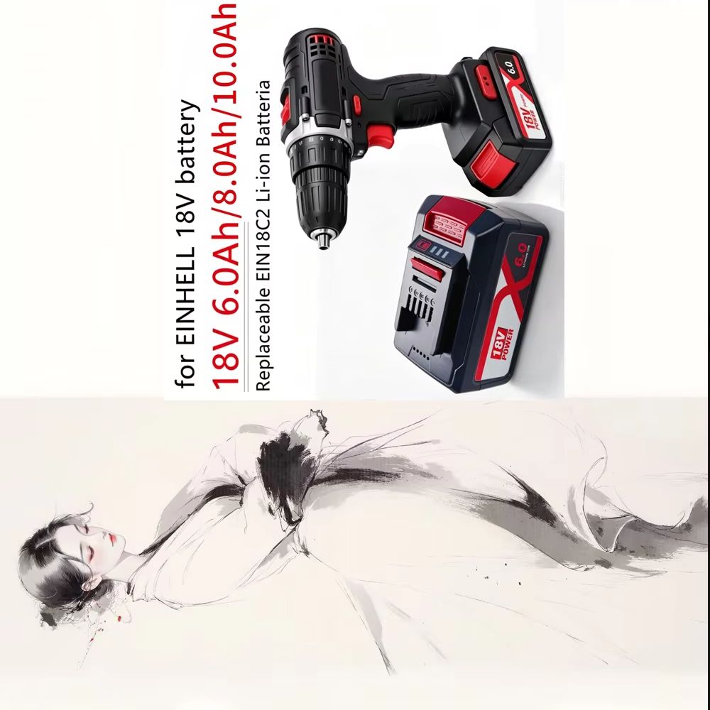 6/8/10Ah for Einhell X-Change  - Power Xchange Tools ulasan dan harga